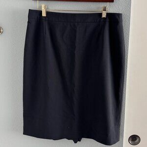 Hugo Boss navy pencil skirt